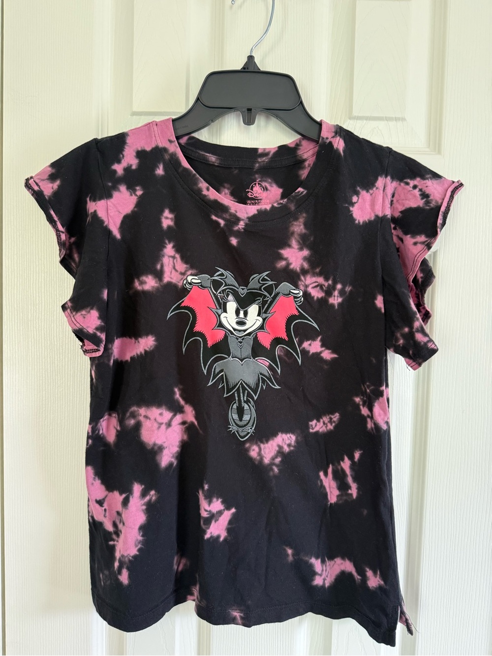 Disney Parks Minne Halloween Tie-Dye Bat Graphic Tee